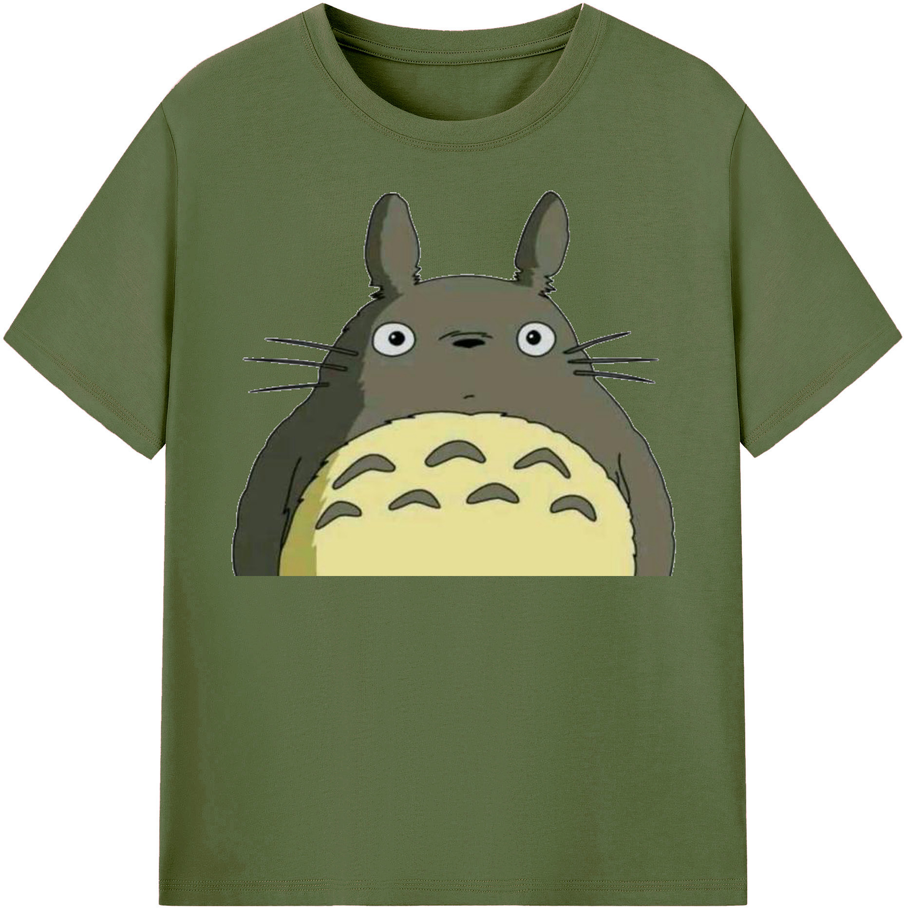 （画像用） となりのトトロ 草壁メイ 草壁サツキ My Neighbor Totoro Satsuki Kusakabe Mei Kusakabe 綿100％半袖Tシャツ（フロントプリント）